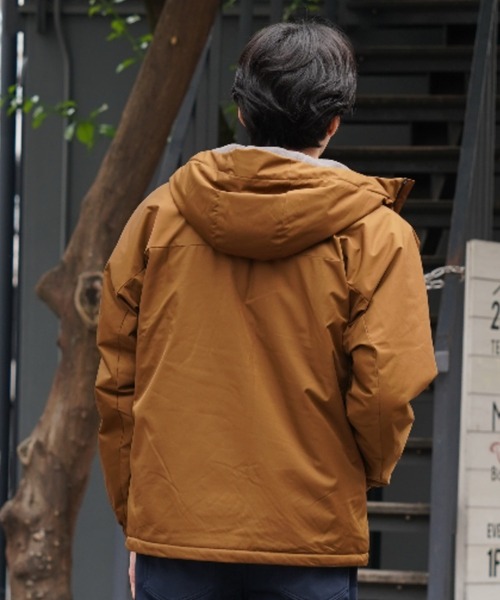 カーキ色の防風ジャケット セール】 GORE-TEX ゴアテックス 透湿防水 防風 フーデッド