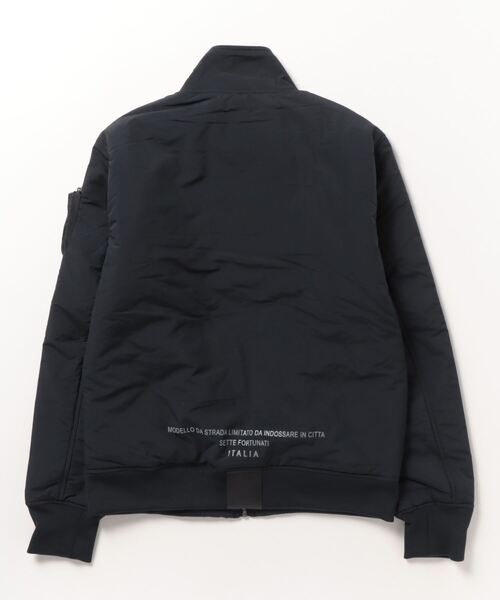 VIOLA(ヴィオラ)の「『VIOLA rumore/ヴィオラ ルモーレ』ポケ付フルZIP UP長袖ジャケット(ブルゾン・メンズ・ブラック/オフホワイト/ロイヤルブルー・M/XL/L)」の12枚目の写真