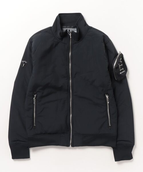 VIOLA(ヴィオラ)の「『VIOLA rumore/ヴィオラ ルモーレ』ポケ付フルZIP UP長袖ジャケット(ブルゾン・メンズ・ブラック/オフホワイト/ロイヤルブルー・M/XL/L)」の11枚目の写真