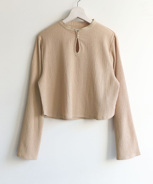 CLEIO(クレイオ)の「【CLEIO】袖フレア涙開きブラウス/SLEEVE FLARE TEARDROP BLOUSE/980-11624(シャツ/ブラウス・レディース・アイボリー/ベージュ・FREE)」の13枚目の写真