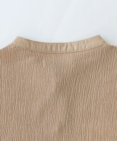 CLEIO(クレイオ)の「【CLEIO】袖フレア涙開きブラウス/SLEEVE FLARE TEARDROP BLOUSE/980-11624(シャツ/ブラウス・レディース・アイボリー/ベージュ・FREE)」の7枚目の写真