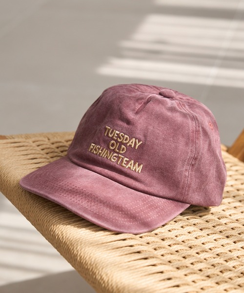 LAVEANGE（ラビアンジェ）の「ピグメントキャップ（キャップ・レディース・グリーン/ネイビー/ブラック/ベージュ/ボルドー・F）」の5枚目の写真