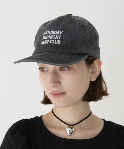 LAVEANGE（ラビアンジェ）の「ピグメントキャップ（キャップ・レディース・グリーン/ネイビー/ブラック/ベージュ/ボルドー・F）」の14枚目の写真