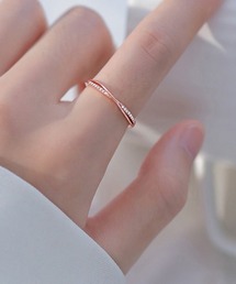 Coo+i（クーイ）の「クロスオープンスリムリング（リング）」