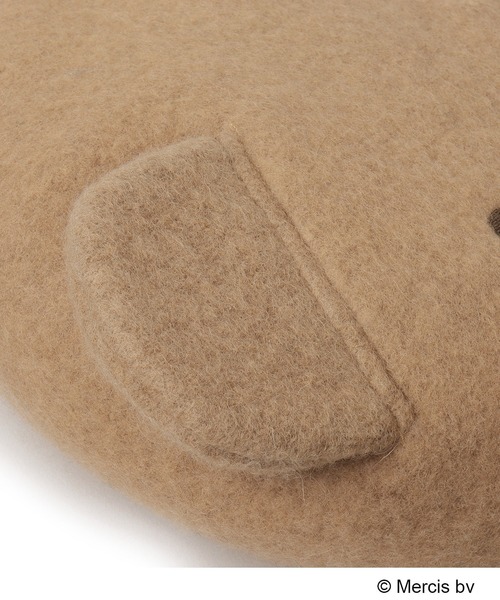 OPAQUE.CLIP(オペークドットクリップ)の「◆【コラボ】OPAQUE.CLIP×miffy ベレー帽 ボリス(ハンチング/ベレー帽・レディース・ベージュ・00)」の6枚目の写真