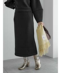 Te chichi | ダンボールタイトロングスカート（セットアップ可）(スカート)