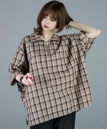 ADRER | TR dolman half ring zip shirt/ドルマンハーフリングジップシャツ(シャツ/ブラウス)