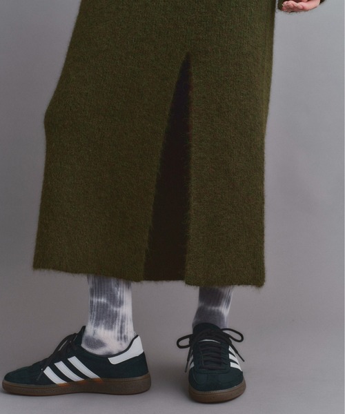 led.tokyo（レッドトウキョウ）の「【led.tokyo】2WAY KNIT SLIT OP（ワンピース・レディース・カーキ/グリーン・FREE）」の10枚目の写真