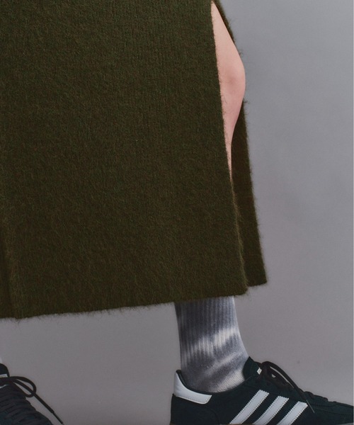 led.tokyo（レッドトウキョウ）の「【led.tokyo】2WAY KNIT SLIT OP（ワンピース・レディース・カーキ/グリーン・FREE）」の11枚目の写真
