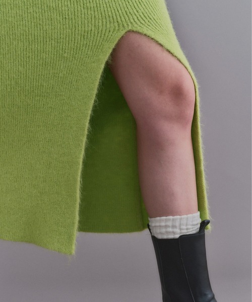 led.tokyo（レッドトウキョウ）の「【led.tokyo】2WAY KNIT SLIT OP（ワンピース・レディース・カーキ/グリーン・FREE）」の22枚目の写真