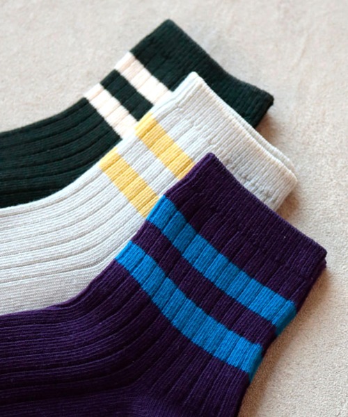 stample(スタンプル)の「ライン リブショートソックス 【3足セット】(ソックス/靴下・キッズ・A/B・M/L/LL)」の6枚目の写真