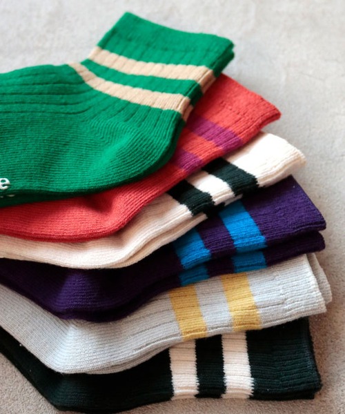 stample(スタンプル)の「ライン リブショートソックス 【3足セット】(ソックス/靴下・キッズ・A/B・M/L/LL)」の7枚目の写真