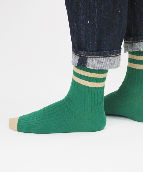 stample(スタンプル)の「ライン リブショートソックス 【3足セット】(ソックス/靴下・キッズ・A/B・M/L/LL)」の10枚目の写真
