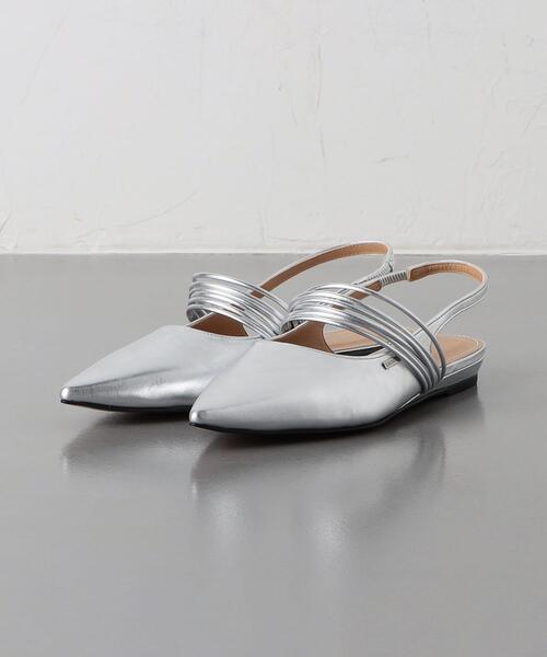 LAURENCE（ロランス）の「＜LAURENCE＞PTD BUMD フラットサンダル（サンダル・レディース・シルバー・36/36h/37/35h/37h/38/35）」の8枚目の写真
