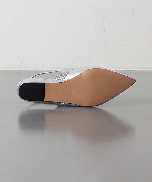 LAURENCE（ロランス）の「＜LAURENCE＞PTD BUMD フラットサンダル（サンダル・レディース・シルバー・36/36h/37/35h/37h/38/35）」の7枚目の写真