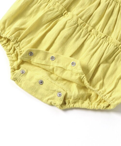 p.premier（ピードットプルミエ）の「フリルデザインロンパース（ロンパース・キッズ・ピンク/アイボリー/イエロー・90/80/70）」の4枚目の写真