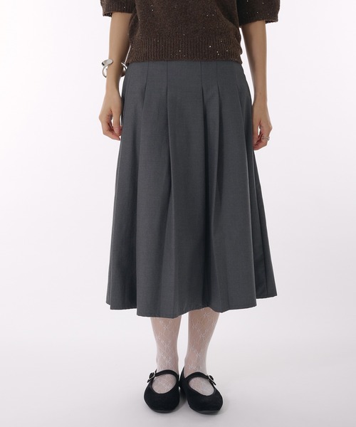 classic midi pleated skirt / クラシックミディプリーツ