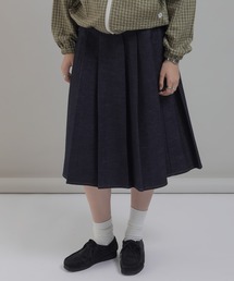 classic midi pleated skirt / クラシックミディプリーツスカート