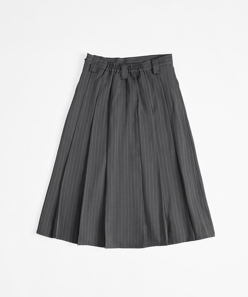 FEKETE フェケテ　レースミディプリーツスカート セール】MIDI LACE PLEATS SKIRT / レースミディプリーツ