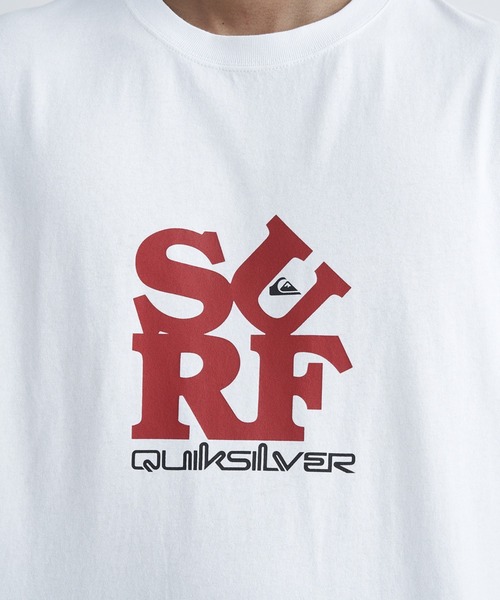 Quiksilver(クイックシルバー)の「SURF ST/クイックシルバー半袖Tシャツ(Tシャツ/カットソー・メンズ・ホワイト/ネイビー/ブラック・LARGE/MEDIUM/X-LARGE/SMALL)」の6枚目の写真