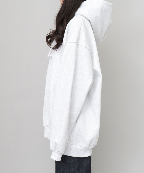 10点⭐️A221⭐️ ANAP ♥ オーバー 裏起毛 スウェット パーカー ANAP パーカー クロップド丈ドロスト裏起毛スウェットパーカー