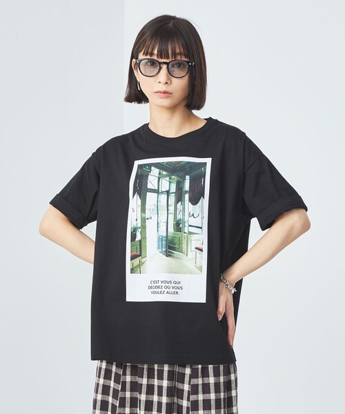 green label relaxing(グリーンレーベルリラクシング)の「GLR ウェリントン ファッション用グラス(メガネ・メンズ・グレー/ブラック/ライトブルー/ブラウン・FREE)」の5枚目の写真