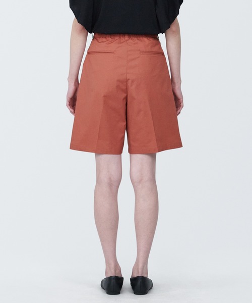 無印良品(ムジルシリョウヒン)の「婦人 ストレッチタックハーフパンツ(その他パンツ・レディース・ベージュ/スモークピンク/ブラック・S/M/XL/L/XS)」の20枚目の写真