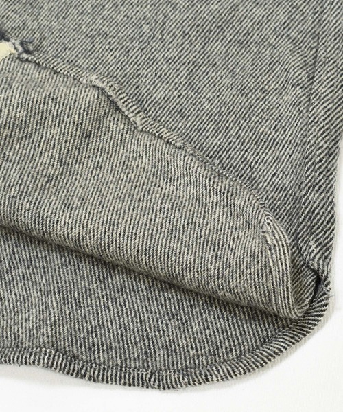 WOOLRICH（ウールリッチ）の「【ヴィンテージ古着】70's WOOLRICH/ウールリッチ レギュラーカラー ウールシャツ（シャツ/ブラウス・メンズ・グレー・LARGE）」の11枚目の写真