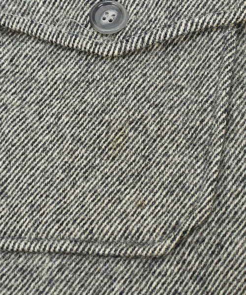 WOOLRICH（ウールリッチ）の「【ヴィンテージ古着】70's WOOLRICH/ウールリッチ レギュラーカラー ウールシャツ（シャツ/ブラウス・メンズ・グレー・LARGE）」の13枚目の写真