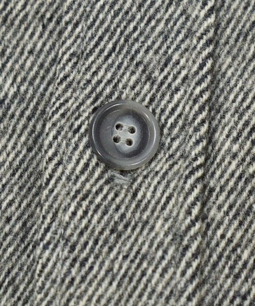 WOOLRICH（ウールリッチ）の「【ヴィンテージ古着】70's WOOLRICH/ウールリッチ レギュラーカラー ウールシャツ（シャツ/ブラウス・メンズ・グレー・LARGE）」の10枚目の写真