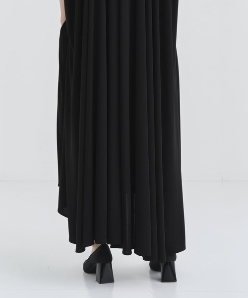 連休SALE harunobumurata LULEA ドレープワンピース　38 HARUNOBUMURATA ワンピース 「HARUNOBUMURATA/ハルノブムラタ」LULEA