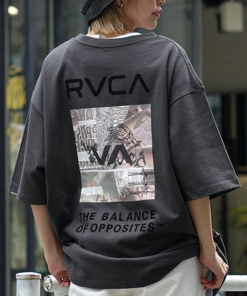 RVCA（ルーカ）の「RVCA メンズ THRASHED BOX RVCA TEE Tシャツ