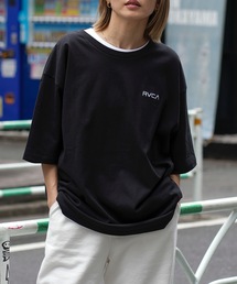 RVCA メンズ THRASHED BOX RVCA TEE Tシャツ 【2024年春夏モデル】/ルーカ半袖バックプリントTシャツ