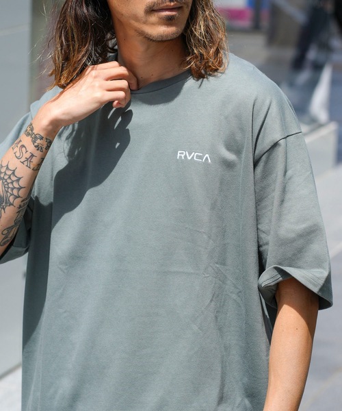 完売必須 大人気 RVCA THRASHED BOX Ｔシャツ バックプリント◎ 楽天市場】【 RVCA ルーカ 】 RVCA メンズ THRASHED BOX RVCA