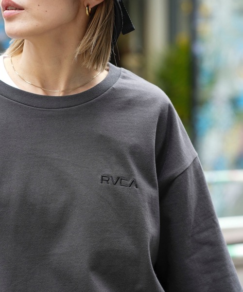 RVCA(ルーカ)の「RVCA メンズ THRASHED BOX RVCA TEE Tシャツ 【2024年春夏モデル】/ルーカ半袖バックプリントTシャツ(Tシャツ/カットソー・メンズ・ブラック/ブラック系その他/ホワイト/グリーン系その他・X-LARGE/LARGE/MEDIUM/SMALL)」の22枚目の写真