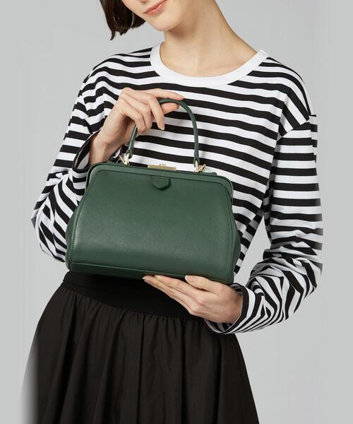 agnes b.　アニエスベー　ボストンバッグ　カーキ　2way　ナイロン ds1944-01_1.jpg