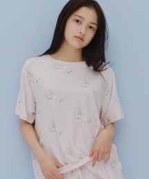 ジェラートピケ シロクマ モチーフTシャツ＆ロングパンツ 新品