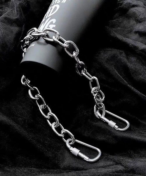 B.R.U（ブル）の「【2WAY】ウォレットチェーン/ネックレス（ウォレットチェーン・メンズ・シルバー・FREE）」の4枚目の写真