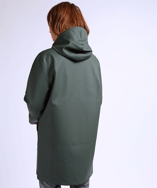 STUTTERHEIM（ストゥッテルハイム）の「STUTTERHEIM/ストゥッテルハイム　STOCKHOLM ストックホルム（カバーオール・レディース・グレー/グリーン・XX-SMALL）」の14枚目の写真
