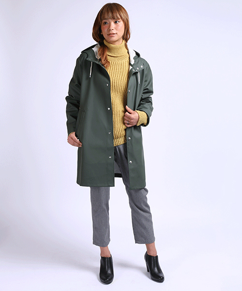 STUTTERHEIM（ストゥッテルハイム）の「STUTTERHEIM/ストゥッテルハイム　STOCKHOLM ストックホルム（カバーオール・レディース・グレー/グリーン・XX-SMALL）」の3枚目の写真