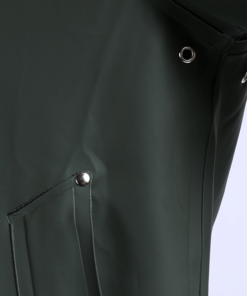 STUTTERHEIM（ストゥッテルハイム）の「STUTTERHEIM/ストゥッテルハイム　STOCKHOLM ストックホルム（カバーオール・レディース・グレー/グリーン・XX-SMALL）」の8枚目の写真