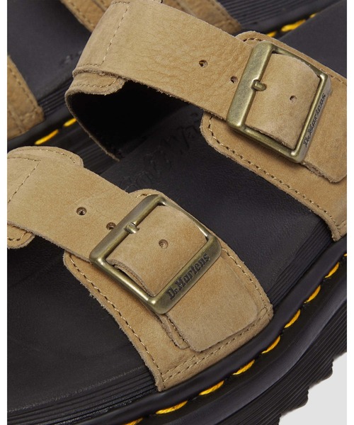 Dr. Martens（ドクターマーチン）の「Dr. Martens/ドクターマーチン MYLES スライド サンダル 31736439（サンダル・レディース・タン・UK3/UK4/UK5/UK6/UK7/UK8/UK9/UK10/UK11）」の3枚目の写真