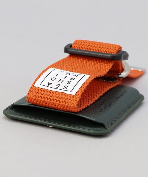 FREAK'S STORE（フリークスストア）の「SEASHORE INC./シーショアインク MAG Card Holder（スマホケース/カバー・メンズ・ブラック/ピンク/オレンジ/グリーン/ネイビー・ﾌﾘ-）」の11枚目の写真