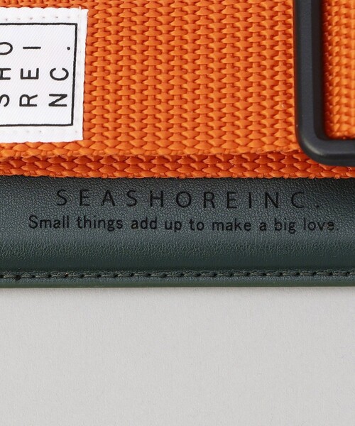 FREAK'S STORE（フリークスストア）の「SEASHORE INC./シーショアインク MAG Card Holder（スマホケース/カバー・メンズ・ブラック/ピンク/オレンジ/グリーン/ネイビー・ﾌﾘ-）」の12枚目の写真