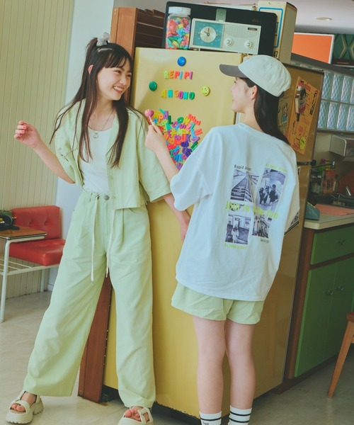 repipi armario（レピピ アルマリオ）の「スピンドルタックパンツ（その他パンツ・キッズ・ベージュ/ライム・SMALL/MEDIUM/LARGE）」の20枚目の写真