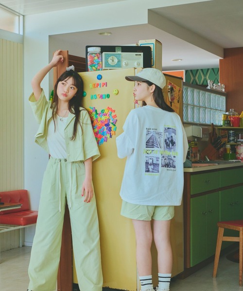 repipi armario（レピピ アルマリオ）の「スピンドルタックパンツ（その他パンツ・キッズ・ベージュ/ライム・SMALL/MEDIUM/LARGE）」の21枚目の写真