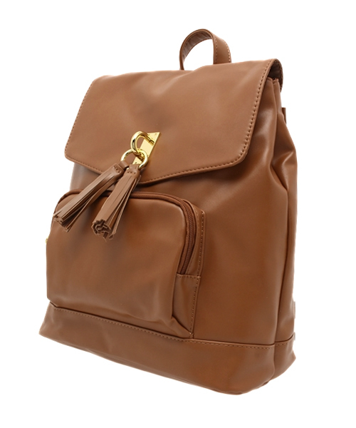 WEGO（ウィゴー）の「WEGO/タッセルポケットリュック（バックパック/リュック・レディース・キャメル/ワイン/グレー/ホワイト/ブラック/カーキ・FREE）」の20枚目の写真