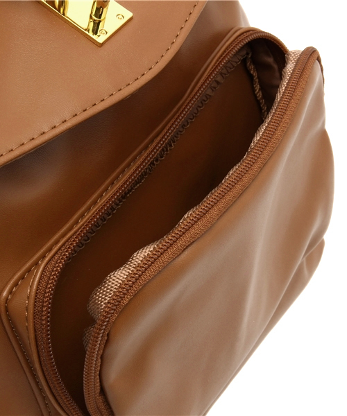 WEGO（ウィゴー）の「WEGO/タッセルポケットリュック（バックパック/リュック・レディース・キャメル/ワイン/グレー/ホワイト/ブラック/カーキ・FREE）」の14枚目の写真