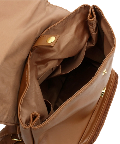 WEGO（ウィゴー）の「WEGO/タッセルポケットリュック（バックパック/リュック・レディース・キャメル/ワイン/グレー/ホワイト/ブラック/カーキ・FREE）」の16枚目の写真