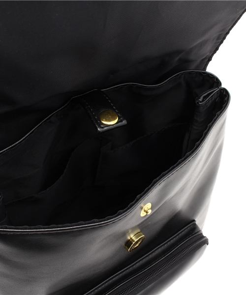 WEGO（ウィゴー）の「WEGO/タッセルポケットリュック（バックパック/リュック・レディース・キャメル/ワイン/グレー/ホワイト/ブラック/カーキ・FREE）」の18枚目の写真